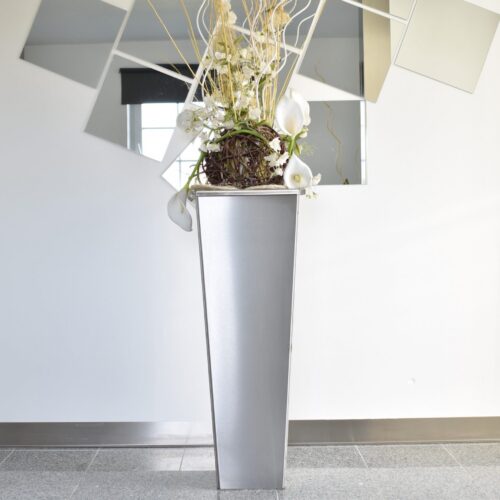 Edelstahl Pflanzkübel "Eleganz"