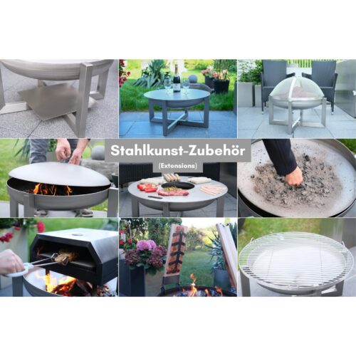 Baril de feu design en acier inoxydable "Exzentrik" - Image 19