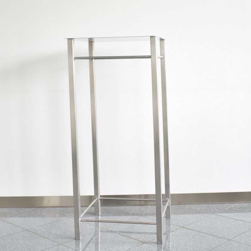 Table d'appoint en acier inoxydable