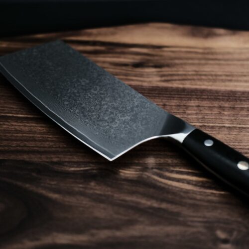 Premium Damaskus-kniv, håndslebet (kan gøres personlig) - Billede 9