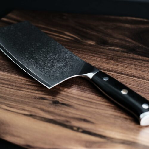 Premium Damaskus-kniv, håndslebet (kan gøres personlig) - billede 4