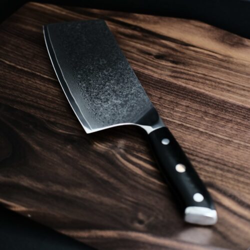 Premium Damaskus-kniv, håndslebet (kan gøres personlig) - billede 3