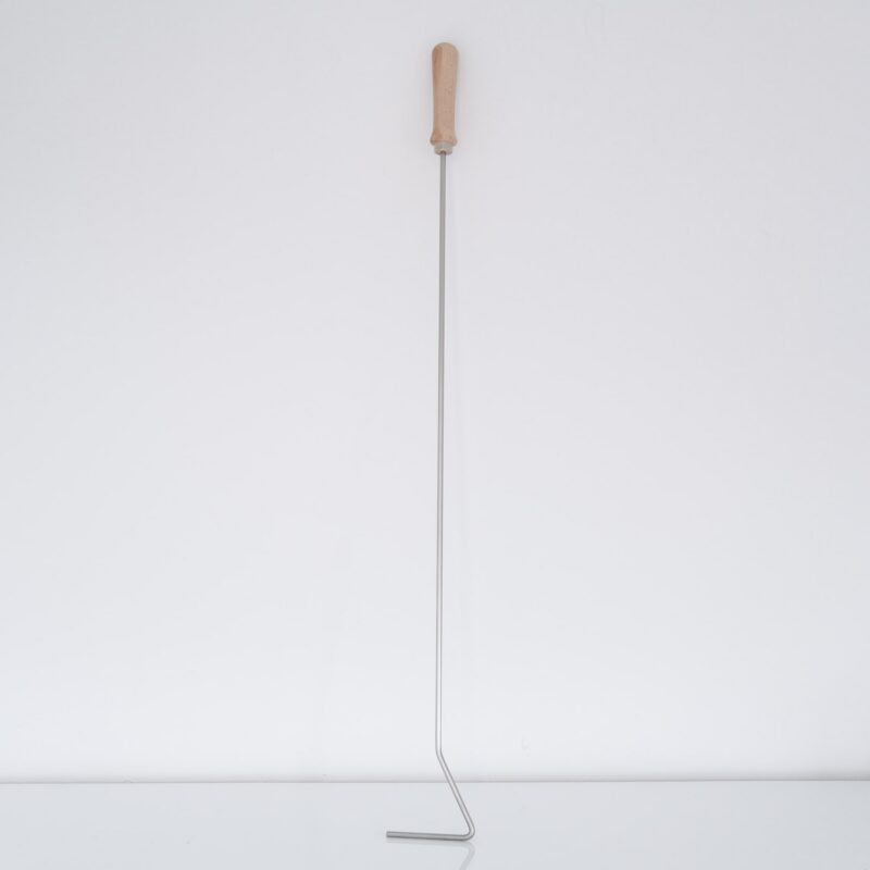 Schürhaken Edelstahl 80 cm
