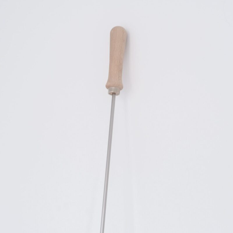 Atizador de aço inoxidável de 80 cm – Imagem 3