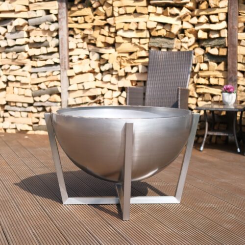 Designer Edelstahl Pflanzkübel "Diamant" – Bild 3