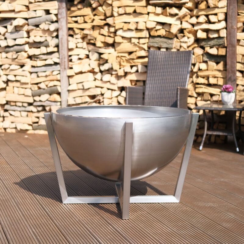 Designer Edelstahl Pflanzkübel "Diamant" – Bild 3
