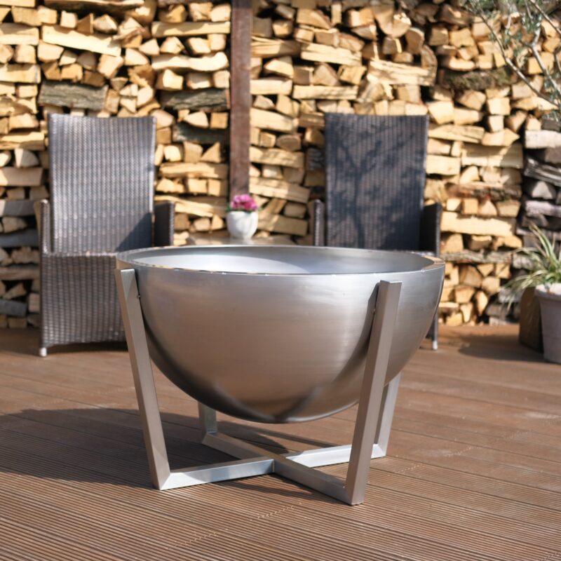 Designer Edelstahl Pflanzkübel "Diamant" – Bild 6
