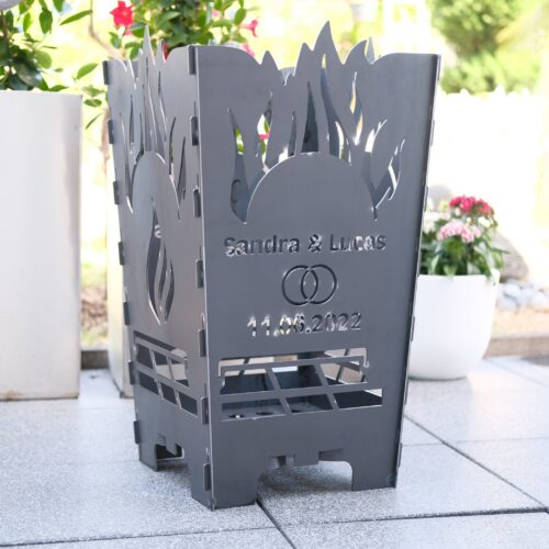 Cesta de fuego para bodas "Eternidad" - foto 9