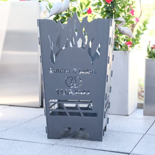 Cesta de fuego para bodas "Eternidad" - foto 10