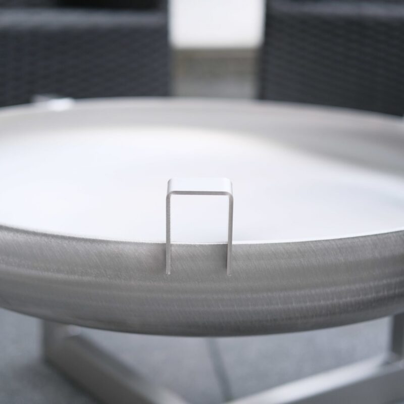 4x Edelstahl Abstandshalter für Grillring – Bild 5