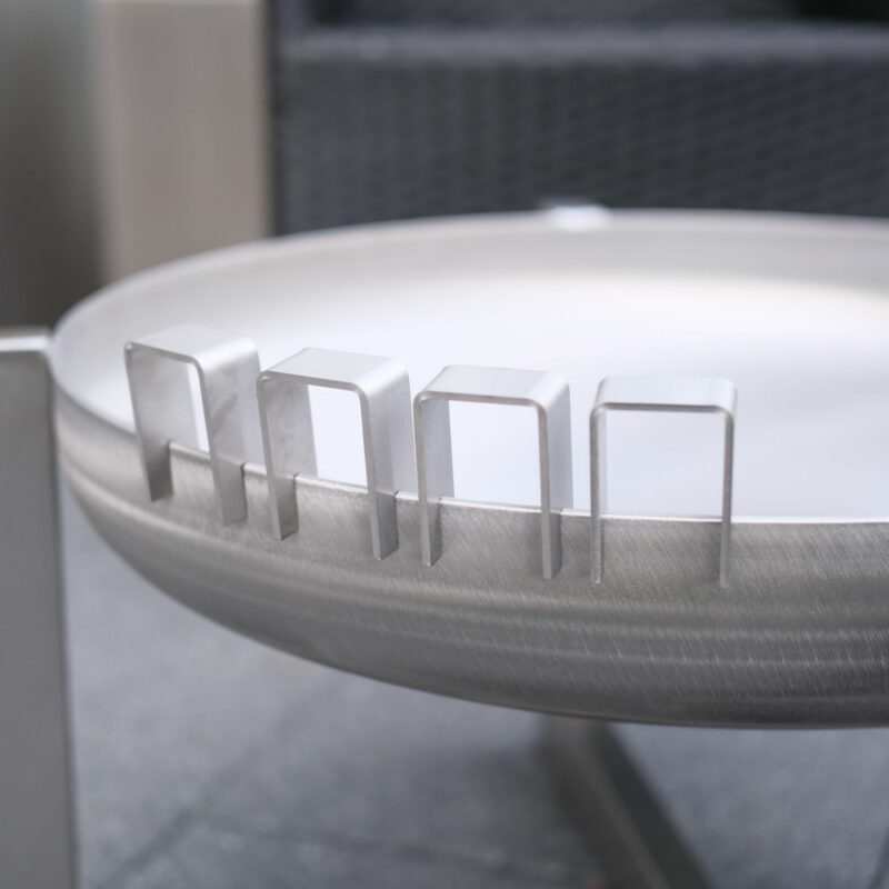 4x Edelstahl Abstandshalter für Grillring – Bild 7