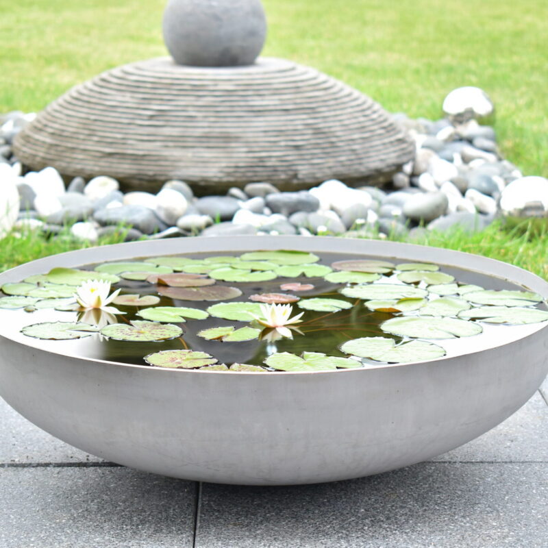 Stainless steel water bowl "Garda" mini pond 60/80/100 cm - Image 3