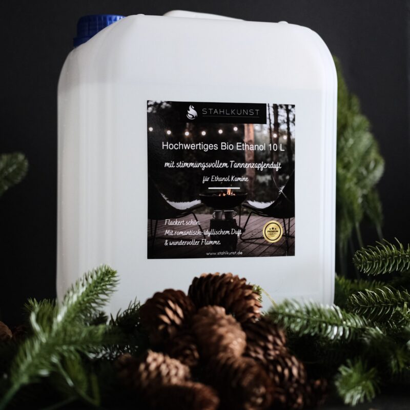10 liter premiumbioetanol med romantisk doft av kottar - bild 3
