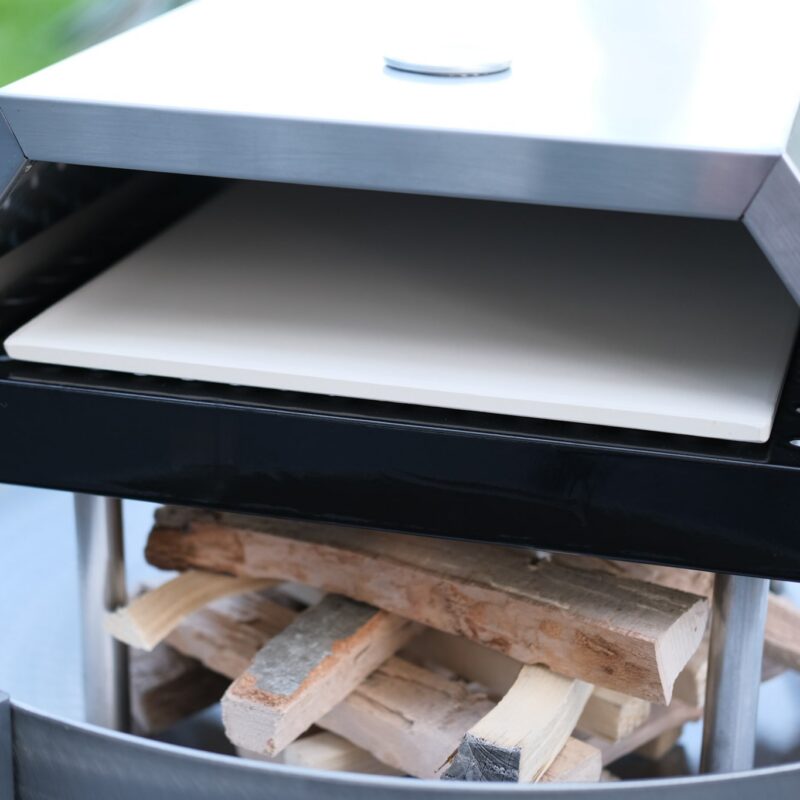 Edelstahl Pizzaofen für Feuerschalen – Bild 9