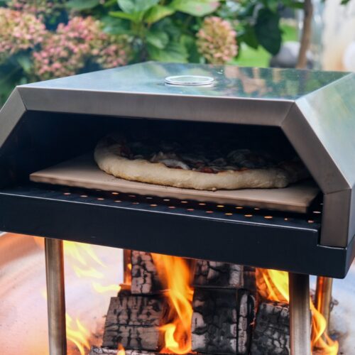 Stainless steel pizza oven for fire bowls - Image 3