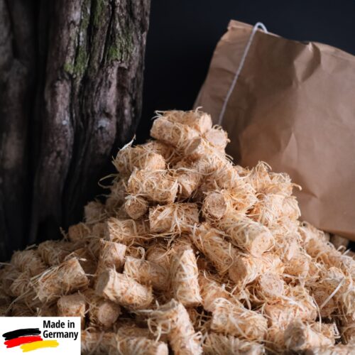 Deutsche Holzwolle-Anzünder 3 KG (brennt lange)