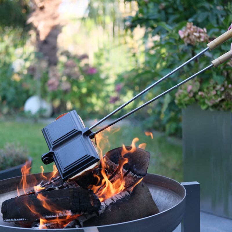 Gusseisen Lagerfeuer-Sandwichmaker