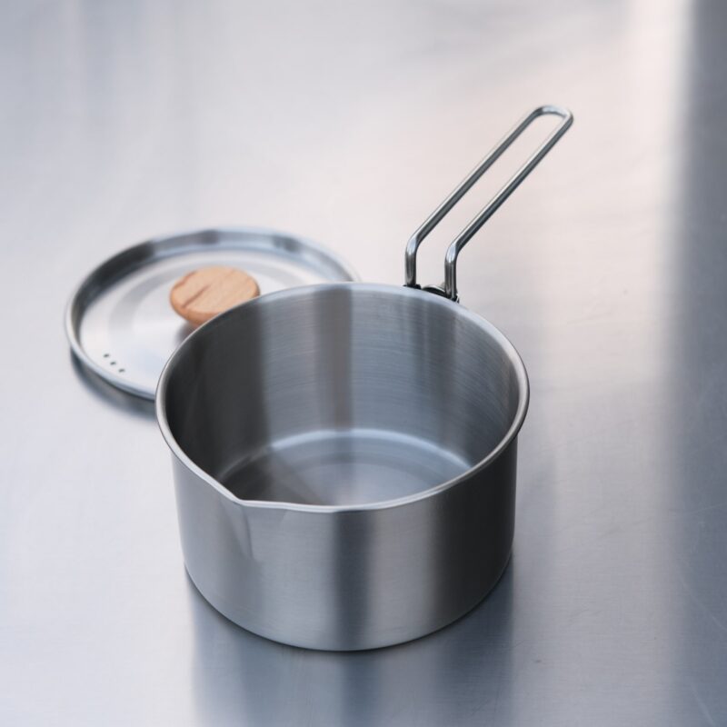 Edelstahl Stieltopf 1.2 Liter – Bild 2