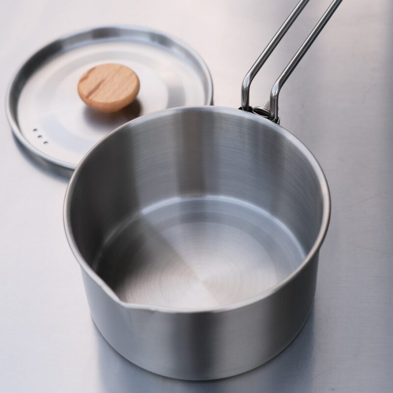 Edelstahl Stieltopf 1.2 Liter – Bild 3