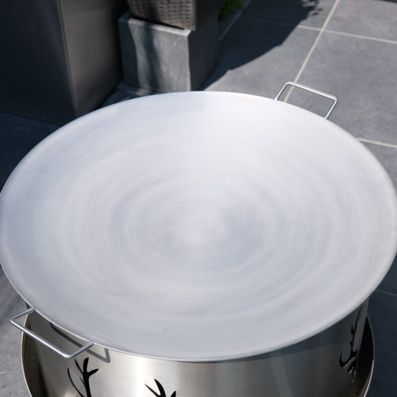Roestvrijstalen wok met een diameter van 59 cm - afbeelding 3