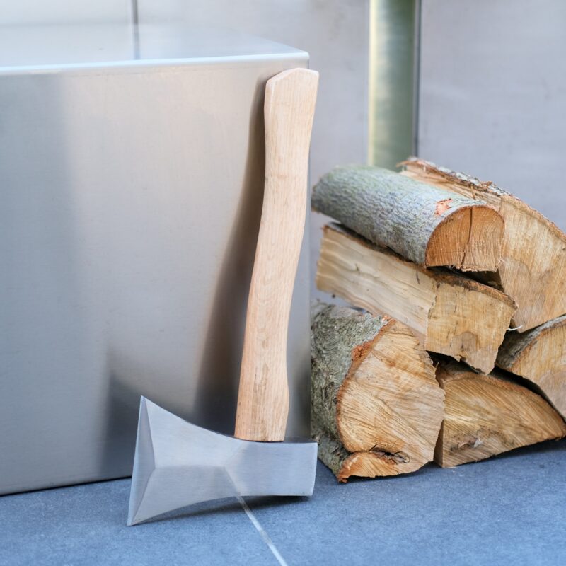 Stahl Handaxt für Brennholz – Bild 2