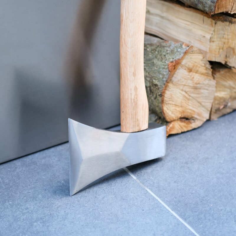 Stahl Handaxt für Brennholz – Bild 5