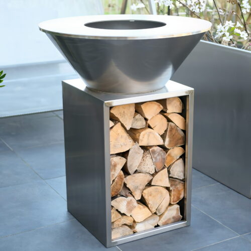 Parrilla de acero inoxidable de diseño «Majestät» – Imagen 2