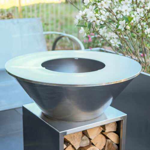 Parrilla de acero inoxidable de diseño «Majestät» – Imagen 3
