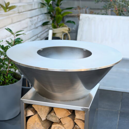 Parrilla de acero inoxidable de diseño «Majestät» – Imagen 6