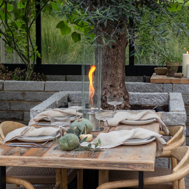 Design ethanol table fireplace "Kristallfeuer" table fire - picture 4