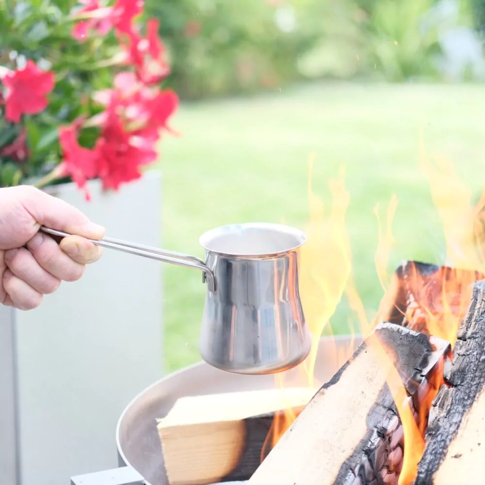 2x jarras de acero inoxidable (cacao, vino caliente &amp; co)